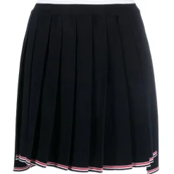 Thom Browne - Full Needle Pleated Mini Skirt - Thom Browne Exclusive Luxury Collection - Avvenice