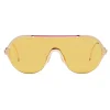 Thom Browne - Gold Mask Sunglasses - Thom Browne Eyewear - Avvenice