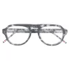 Thom Browne - Grey and Tortoise Shell Tone Optical Glasses - Thom Browne Eyewear - Avvenice