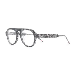 Thom Browne - Grey and Tortoise Shell Tone Optical Glasses - Thom Browne Eyewear - Avvenice