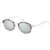 Thom Browne - Grey Tortoise Sunglasses - Thom Browne Eyewear - Avvenice