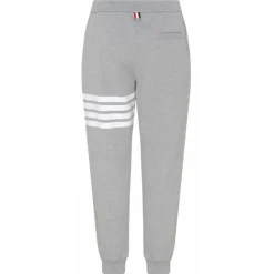 Thom Browne - Light Grey 4-Bar Sweatpants - Thom Browne Exclusive Luxury Collection - Avvenice