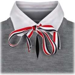 Thom Browne - Light Grey Pullover Combo Shirt - Thom Browne Exclusive Luxury Collection - Avvenice