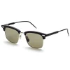 Thom Browne - Matte Black & Silver Sunglasses - Thom Browne Eyewear - Avvenice