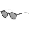 Thom Browne - Matte Black & Silver Sunglasses - Thom Browne Eyewear - Avvenice