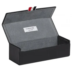 Thom Browne - Round Contrast-Trim Glasses - Thom Browne Eyewear - Avvenice