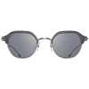 Thom Browne - Silver and Black Iron Sunglasses - Thom Browne Eyewear - Avvenice