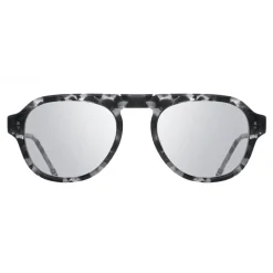 Thom Browne - Silver and White Gold Sunglasses - Thom Browne Eyewear - Avvenice