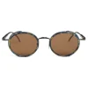 Thom Browne - Tortoise Round Sunglasses - Thom Browne Eyewear - Avvenice
