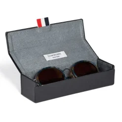 Thom Browne - Tortoise Round Sunglasses - Thom Browne Eyewear - Avvenice