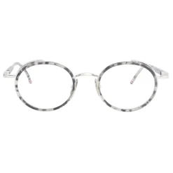 Thom Browne - Tortoise Round Sunglasses - Thom Browne Eyewear - Avvenice