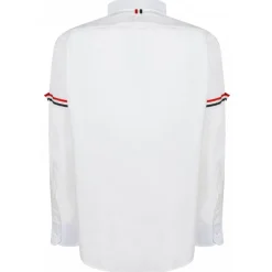 Thom Browne - White Arman Detail Shirt - Thom Browne Exclusive Luxury Collection - Avvenice