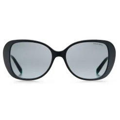 Tiffany & Co. - Butterfly Sunglasses - Black Blue Silver - Tiffany T Collection - Tiffany & Co. Eyewear - Avvenice