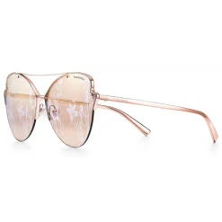 Tiffany & Co. - Butterfly Sunglasses - Rose Gold Logo - Tiffany Paper Flowers Collection - Tiffany & Co. Eyewear - Avvenice