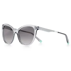 Tiffany & Co. - Butterfly Sunglasses - Gray Silver - Tiffany Diamond Point Collection - Tiffany & Co. Eyewear - Avvenice
