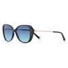 Tiffany & Co. - Butterfly Sunglasses - Black Rose Gold Blue - Tiffany T Collection - Tiffany & Co. Eyewear - Avvenice