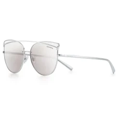 Tiffany & Co. - Cat Eye Sunglasses - Silver - Tiffany T Collection - Tiffany & Co. Eyewear - Avvenice