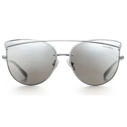 Tiffany & Co. - Cat Eye Sunglasses - Silver - Tiffany T Collection - Tiffany & Co. Eyewear - Avvenice