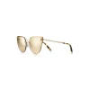 Tiffany & Co. - Cat Eye Sunglasses - Pale Gold Brown - Tiffany T Collection - Tiffany & Co. Eyewear - Avvenice