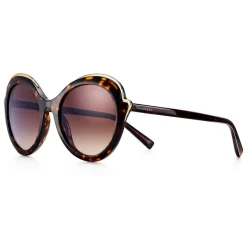 Tiffany & Co. - Cat Eye Sunglasses - Tortoise Gold Brown - Tiffany Paper Flowers Collection - Tiffany & Co. Eyewear - Avvenice