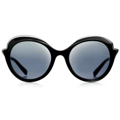Tiffany & Co. - Cat Eye Sunglasses - Black Silver Gray - Tiffany Paper Flowers Collection - Tiffany & Co. Eyewear - Avvenice