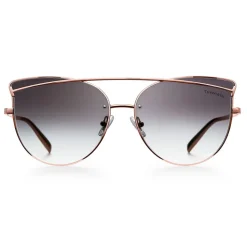 Tiffany & Co. - Cat Eye Sunglasses - Rose Gold Grey - Tiffany T Collection - Tiffany & Co. Eyewear - Avvenice