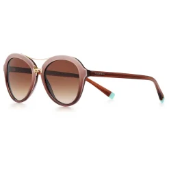 Tiffany & Co. - Pilot Sunglasses - Brown - Tiffany T Collection - Tiffany & Co. Eyewear - Avvenice