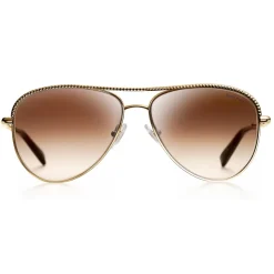 Tiffany & Co. - Pilot Sunglasses - Gold Brown - Tiffany Diamond Point Collection - Tiffany & Co. Eyewear - Avvenice