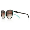 Tiffany & Co. - Round Sunglasses - Tortoise Tiffany Blue Brown - Tiffany 1837™ Collection - Tiffany & Co. Eyewear - Avvenice