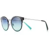 Tiffany & Co. - Round Sunglasses - Silver Blue - Tiffany T Collection - Tiffany & Co. Eyewear - Avvenice