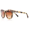 Tiffany & Co. - Square Sunglasses - Yellow Tortoise Pale Gold Brown - Tiffany Diamond Point Collection - Tiffany & Co. Eyewear - Avvenice