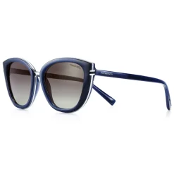 Tiffany & Co. - Square Sunglasses - Opal Blue Grey - Tiffany T Collection - Tiffany & Co. Eyewear - Avvenice