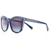 Tiffany & Co. - Square Sunglasses - Blue Silver Gray - Tiffany Diamond Point Collection - Tiffany & Co. Eyewear - Avvenice