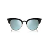 Tom Ford - Alexandra Sunglasses - Cat-Eye Acetate Sunglasses - Black Blue - FT0607 - Sunglasses - Tom Ford Eyewear - Avvenice