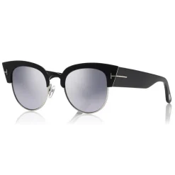 Tom Ford - Alexandra Sunglasses - Cat-Eye Acetate Sunglasses - Black Honey - FT0607 - Sunglasses - Tom Ford Eyewear - Avvenice