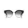 Tom Ford - Alissa Sunglasses - Round Acetate and Metal Sunglasses - Black - FT0608 - Sunglasses - Tom Ford Eyewear - Avvenice