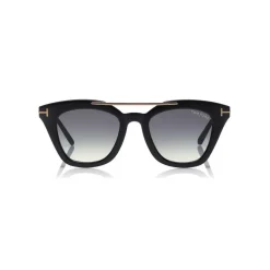 Tom Ford - Anna Sunglasses - Cat-Eye Acetate Sunglasses - Black - FT0575 - Sunglasses - Tom Ford Eyewear - Avvenice