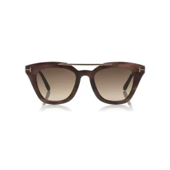 Tom Ford - Anna Sunglasses - Cat-Eye Acetate Sunglasses - Light Havana - FT0575 - Sunglasses - Tom Ford Eyewear - Avvenice