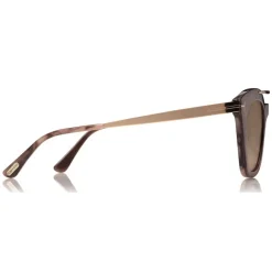 Tom Ford - Anna Sunglasses - Cat-Eye Acetate Sunglasses - Light Havana - FT0575 - Sunglasses - Tom Ford Eyewear - Avvenice