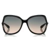 Tom Ford - Anouk Sunglasses - Square Acetate Sunglasses - Black - FT0578 - Sunglasses - Tom Ford Eyewear - Avvenice