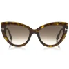 Tom Ford - Anya Sunglasses - Cat-Eye Acetate Sunglasses - Dark Havana - FT0762 - Sunglasses - Tom Ford Eyewear - Avvenice