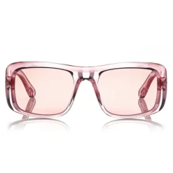 Tom Ford - Aristotele Sunglasses - Square Acetate Sunglasses - FT0731 - Pink - Tom Ford Eyewear - Avvenice