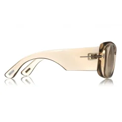 Tom Ford - Aristotele Sunglasses - Square Acetate Sunglasses - FT0731 - Grey - Tom Ford Eyewear - Avvenice