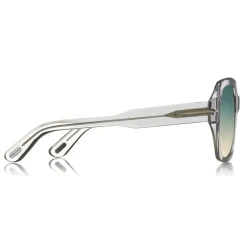 Tom Ford - Autumn Sunglasses - Square Acetate Sunglasses - Grey - FT0660 - Sunglasses - Tom Ford Eyewear - Avvenice