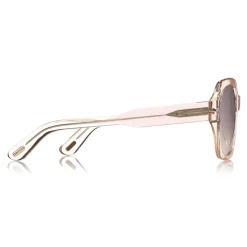 Tom Ford - Autumn Sunglasses - Square Acetate Sunglasses - Pink - FT0660 - Sunglasses - Tom Ford Eyewear - Avvenice