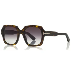 Tom Ford - Autumn Sunglasses - Square Acetate Sunglasses - Havana - FT0660 - Sunglasses - Tom Ford Eyewear - Avvenice
