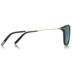 Tom Ford - Beau Sunglasses - Squared Acetate Sunglasses - Transparent Grey - FT0672 - Sunglasses - Tom Ford Eyewear - Avvenice