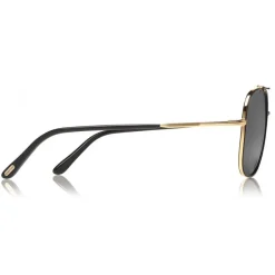 Tom Ford - Benton Sunglasses - Navigator Style Sunglasses - Smoke - FT0693 - Sunglasses - Tom Ford Eyewear - Avvenice