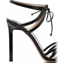 Tom Ford - Black Angelica Sandal - Tom Ford Exclusive Luxury Collection - Avvenice