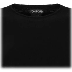 Tom Ford - Black Cashmere Jumper - Tom Ford Exclusive Luxury Collection - Avvenice